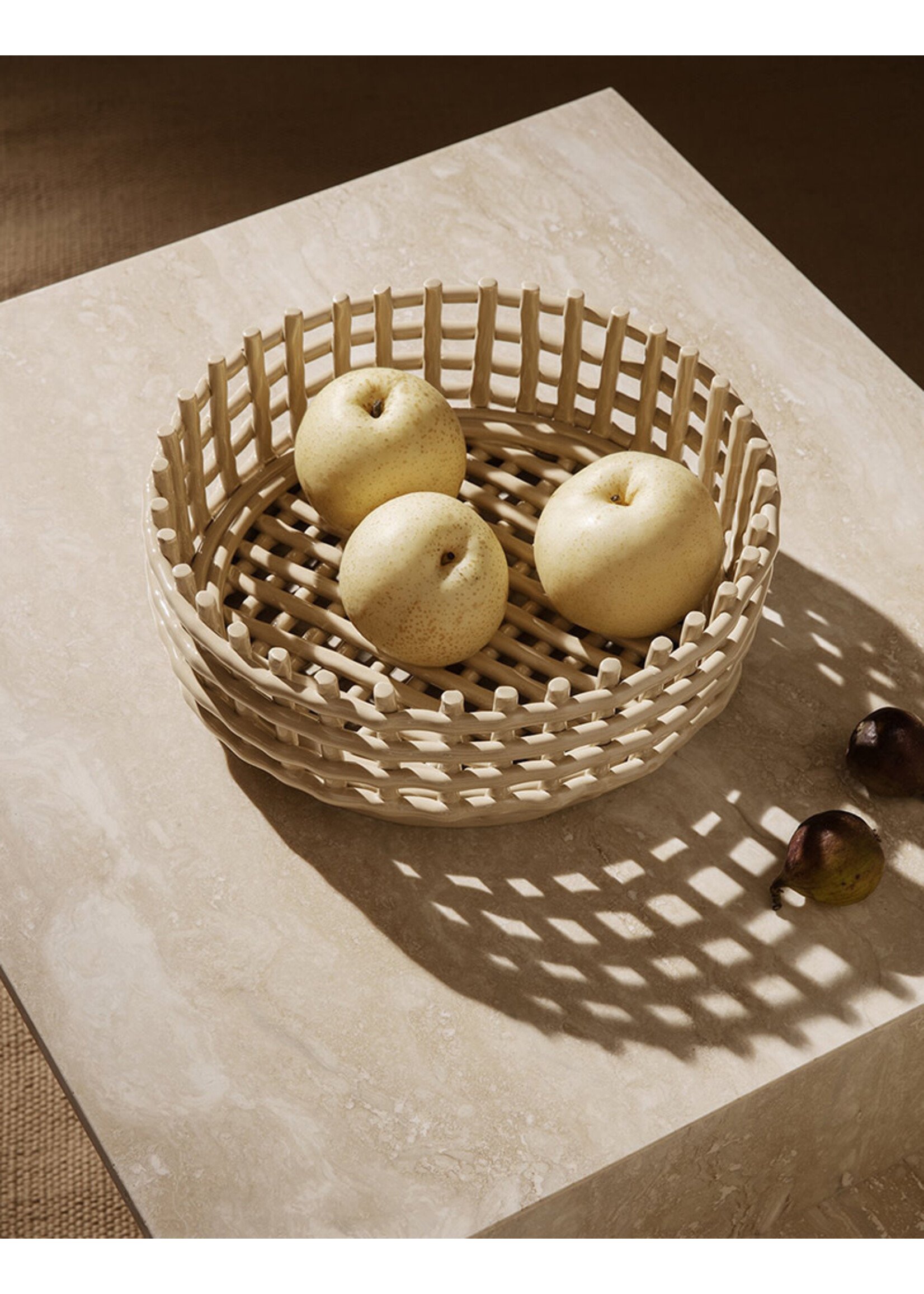 Ferm Living Ceramic Centrepiece - Cashmere