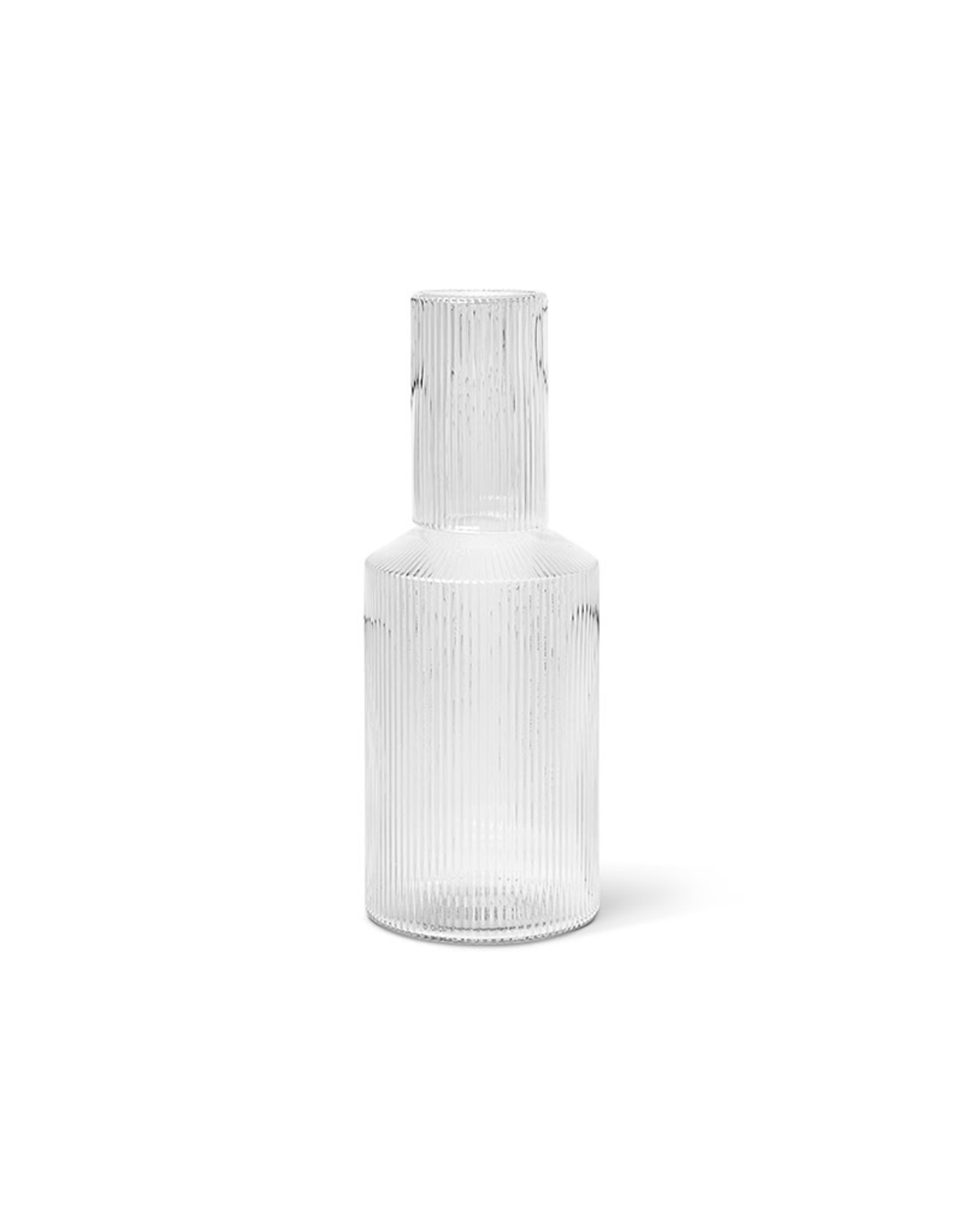 Ferm Living Ripple Carafe Lid - Clear