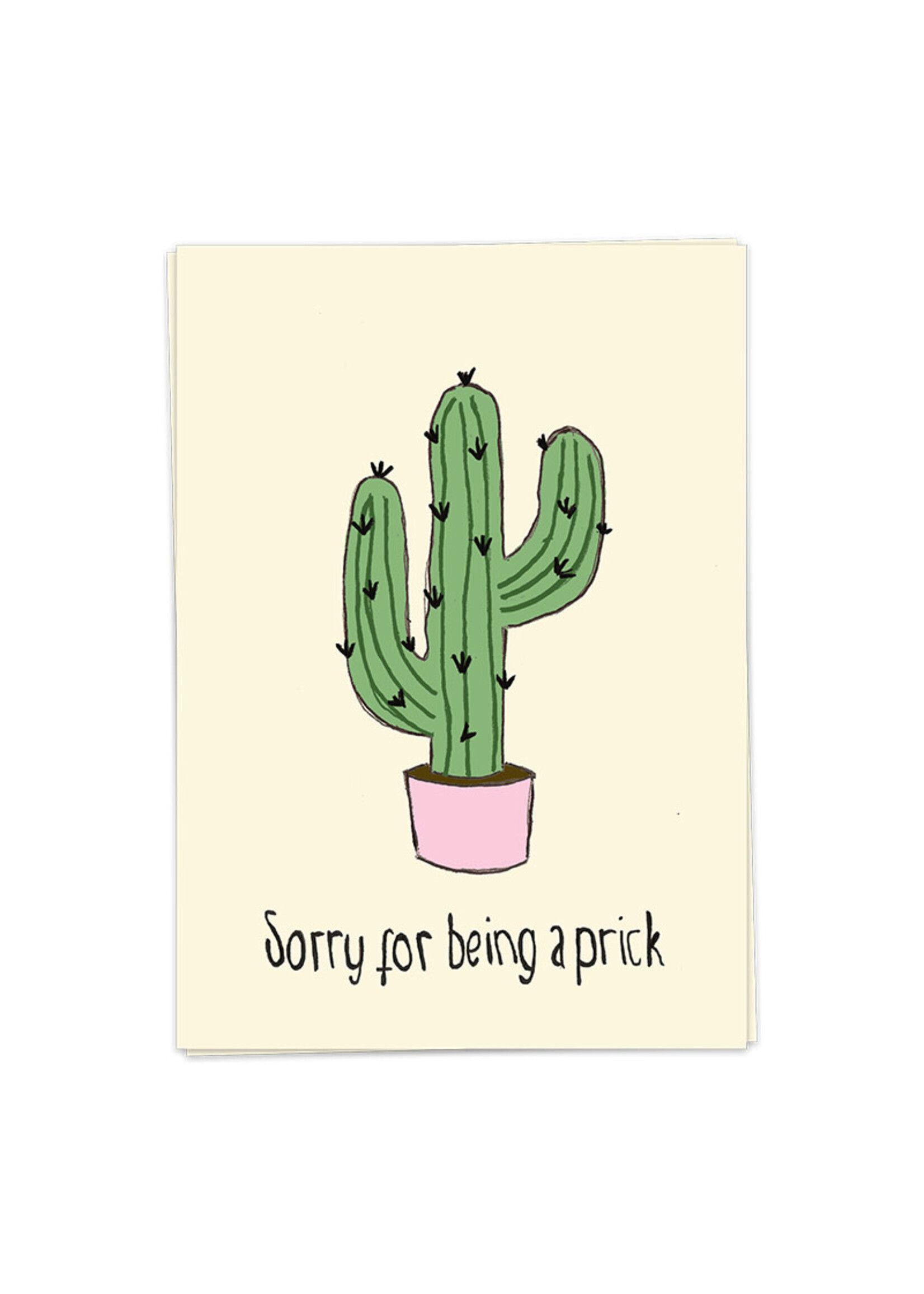 Kaart Blanche KB Sorry For Being A Prick