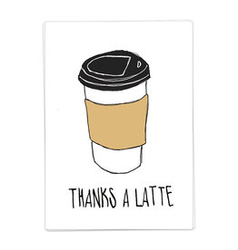Kaart Blanche Thanks A Latte