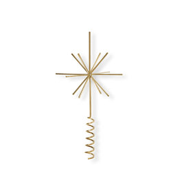 Ferm Living Christmas Tree Top Star - Brass