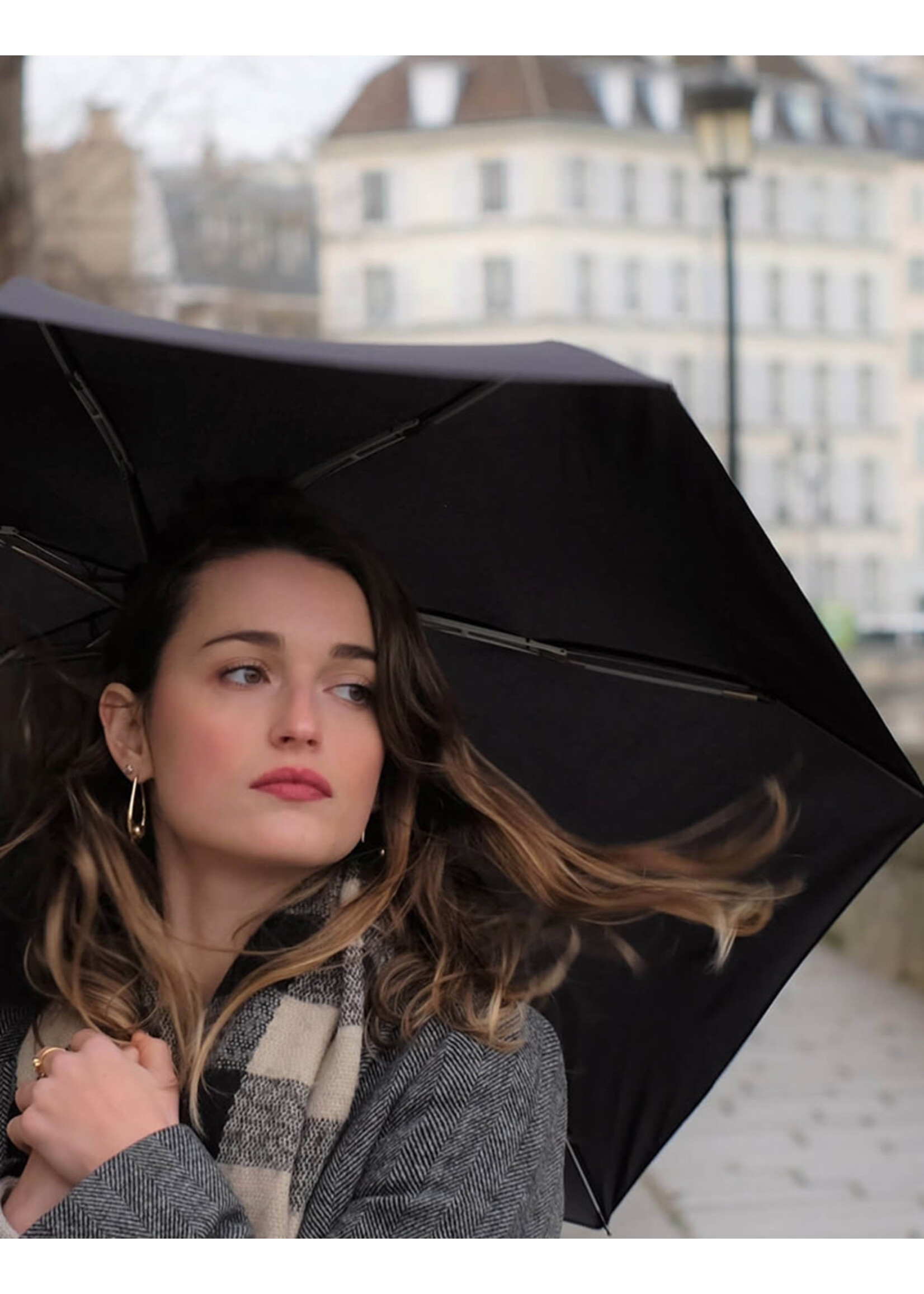 Anatole Folding Umbrella - Jane - Black