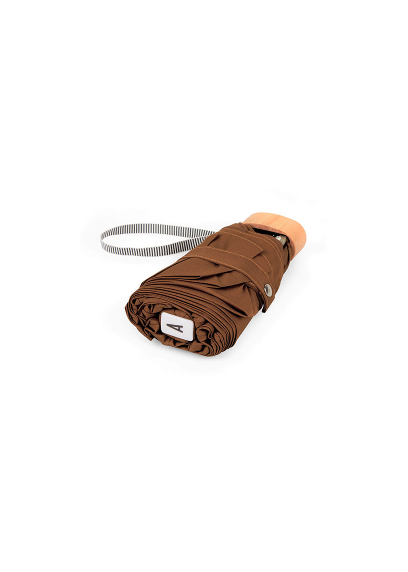 Anatole Folding Umbrella - Augustine - Caramel Brown