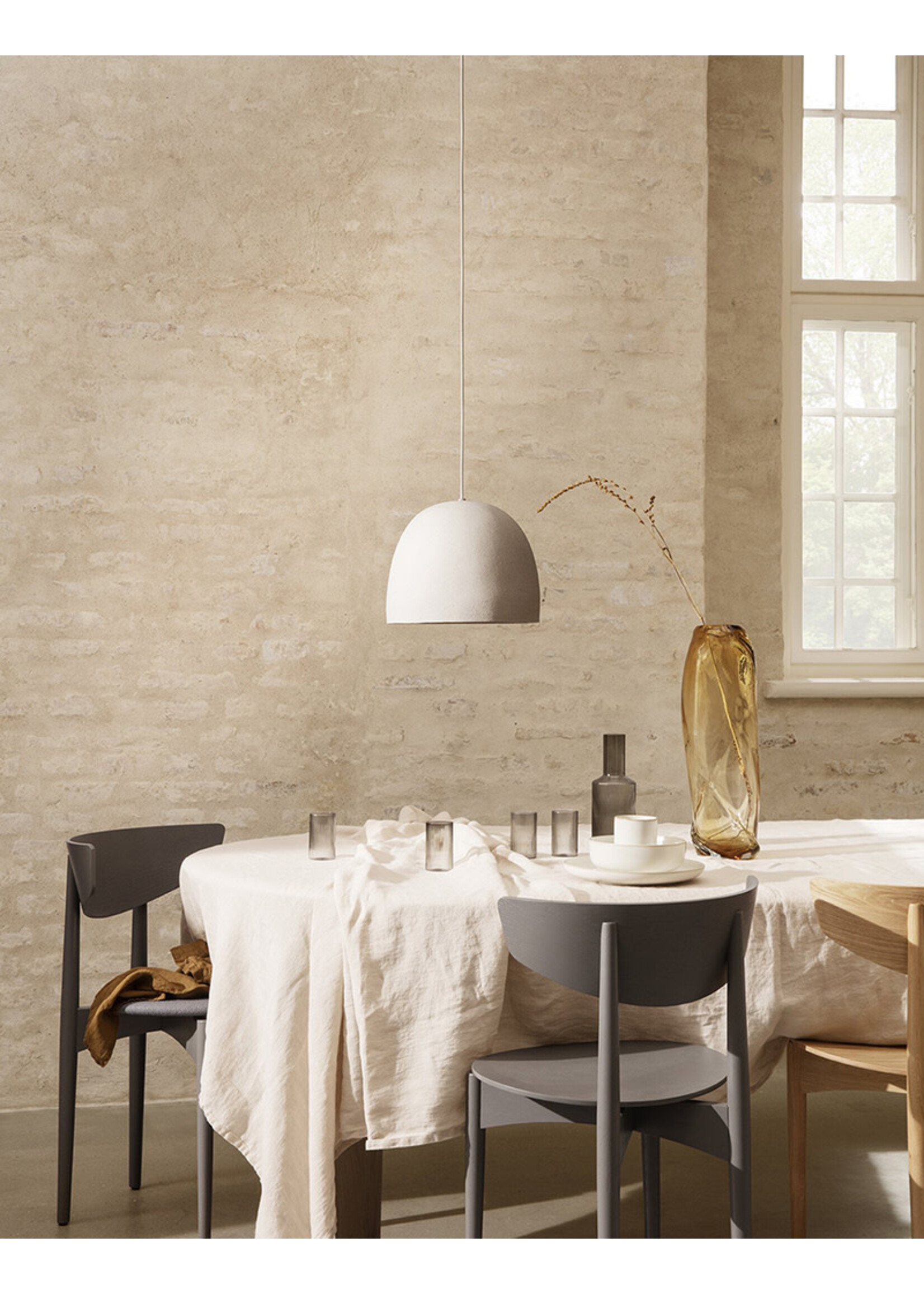 Ferm Living Ripple Verrines - Set of 4 - Smoked Grey