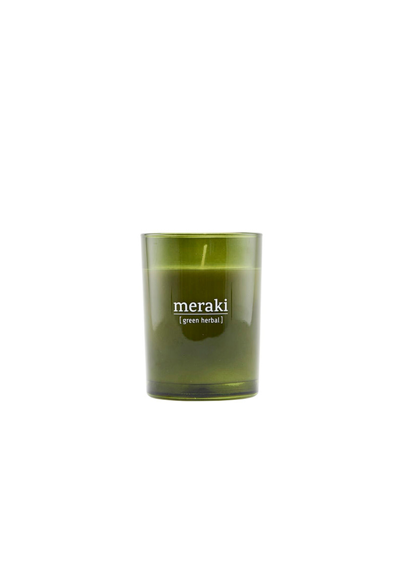 Meraki Scented Candle - L - Green Herbal