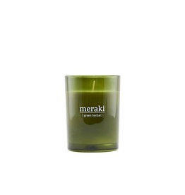 Meraki Scented Candle - L - Green Herbal