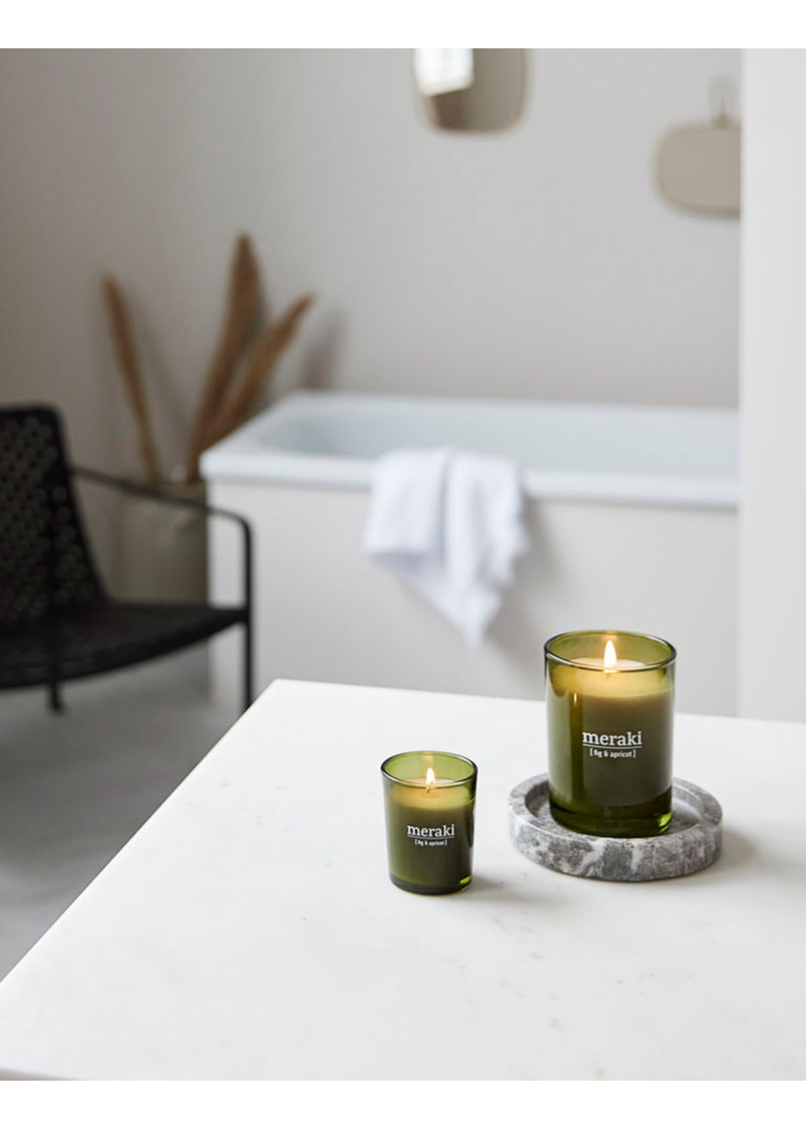 Meraki Scented Candle - L - Green Herbal
