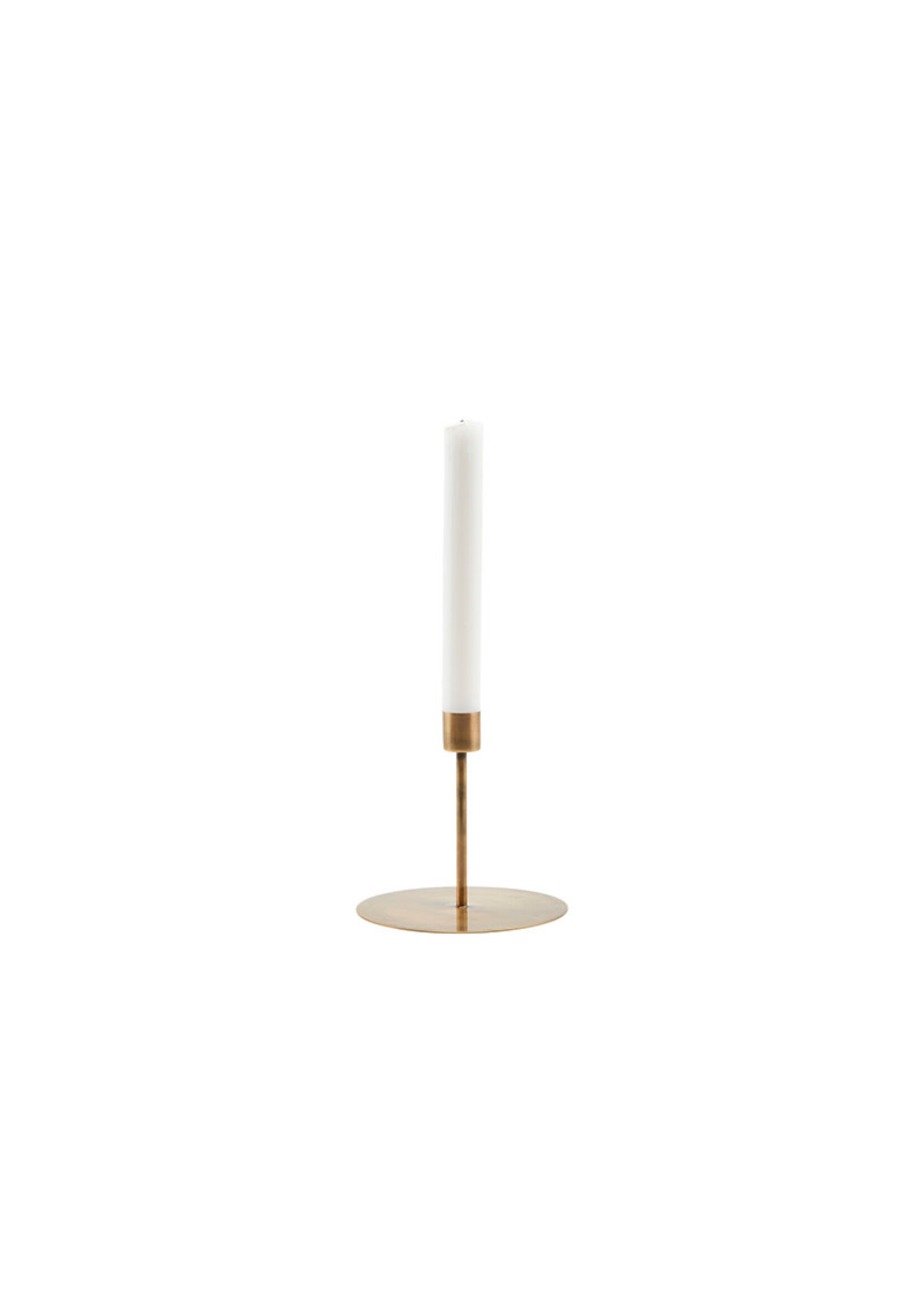 House Doctor Anit Candle Stand - M - Antique Brass