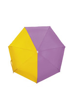 Anatole Folding Umbrella - Lili - Yellow & Lilac