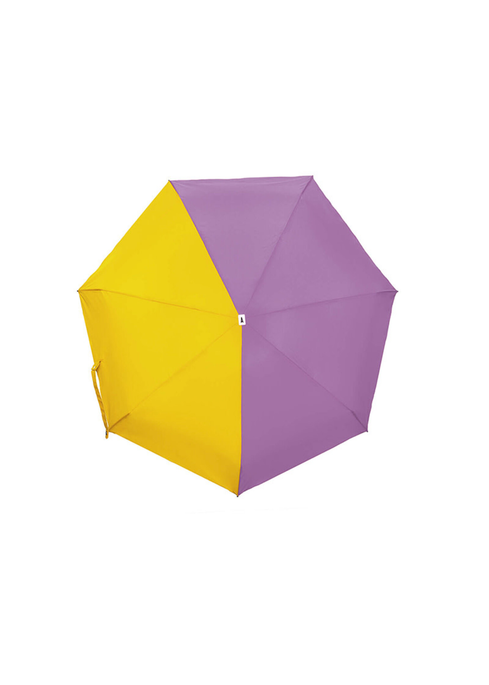 Anatole Folding Umbrella - Lili - Yellow & Lilac