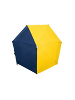 Anatole Folding Umbrella - Sydney - Navy Blue & Yellow