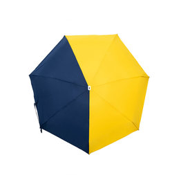 Anatole Folding Umbrella - Sydney - Navy Blue & Yellow