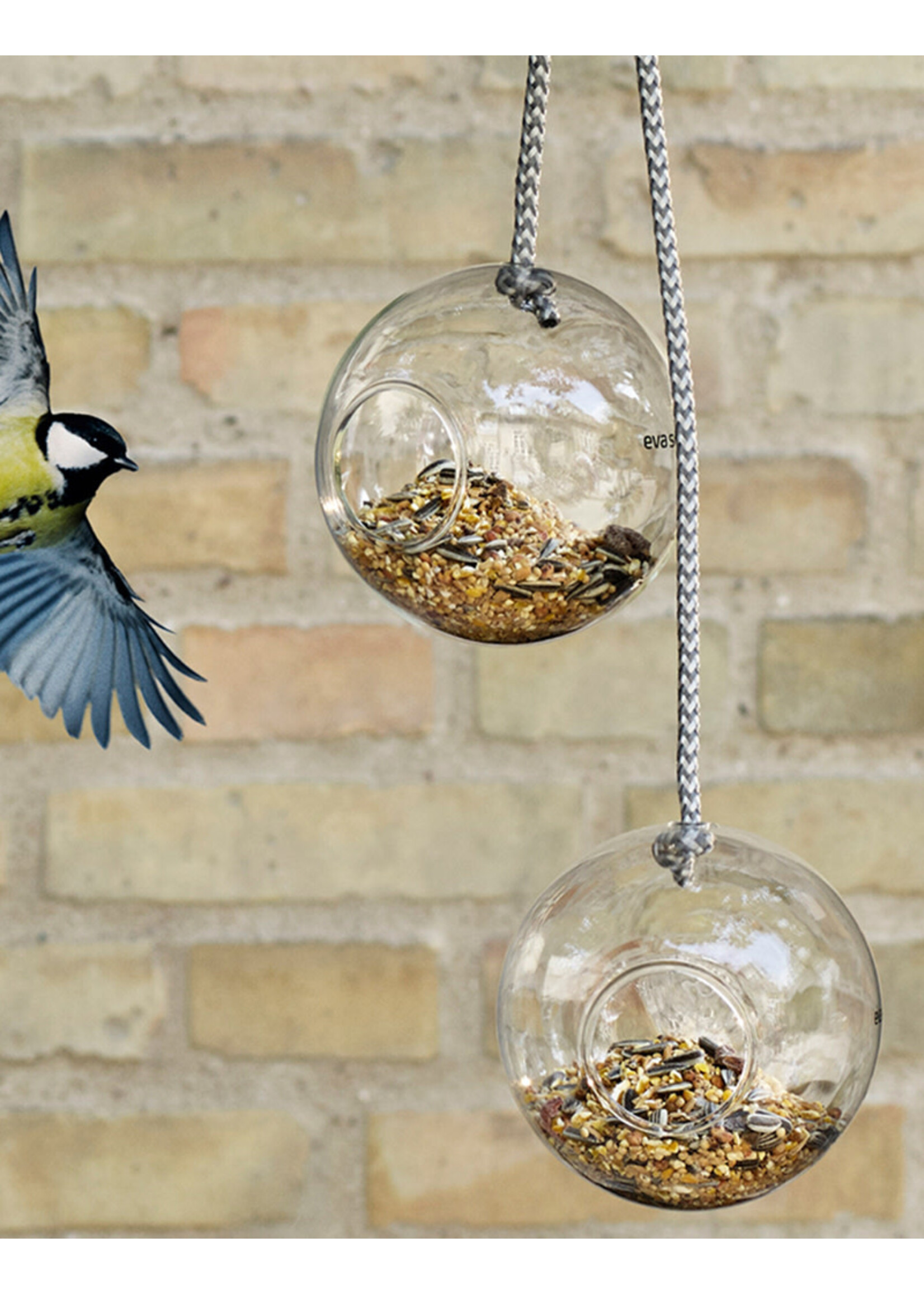 Eva Solo Glass Bird Feeders - 2 pcs
