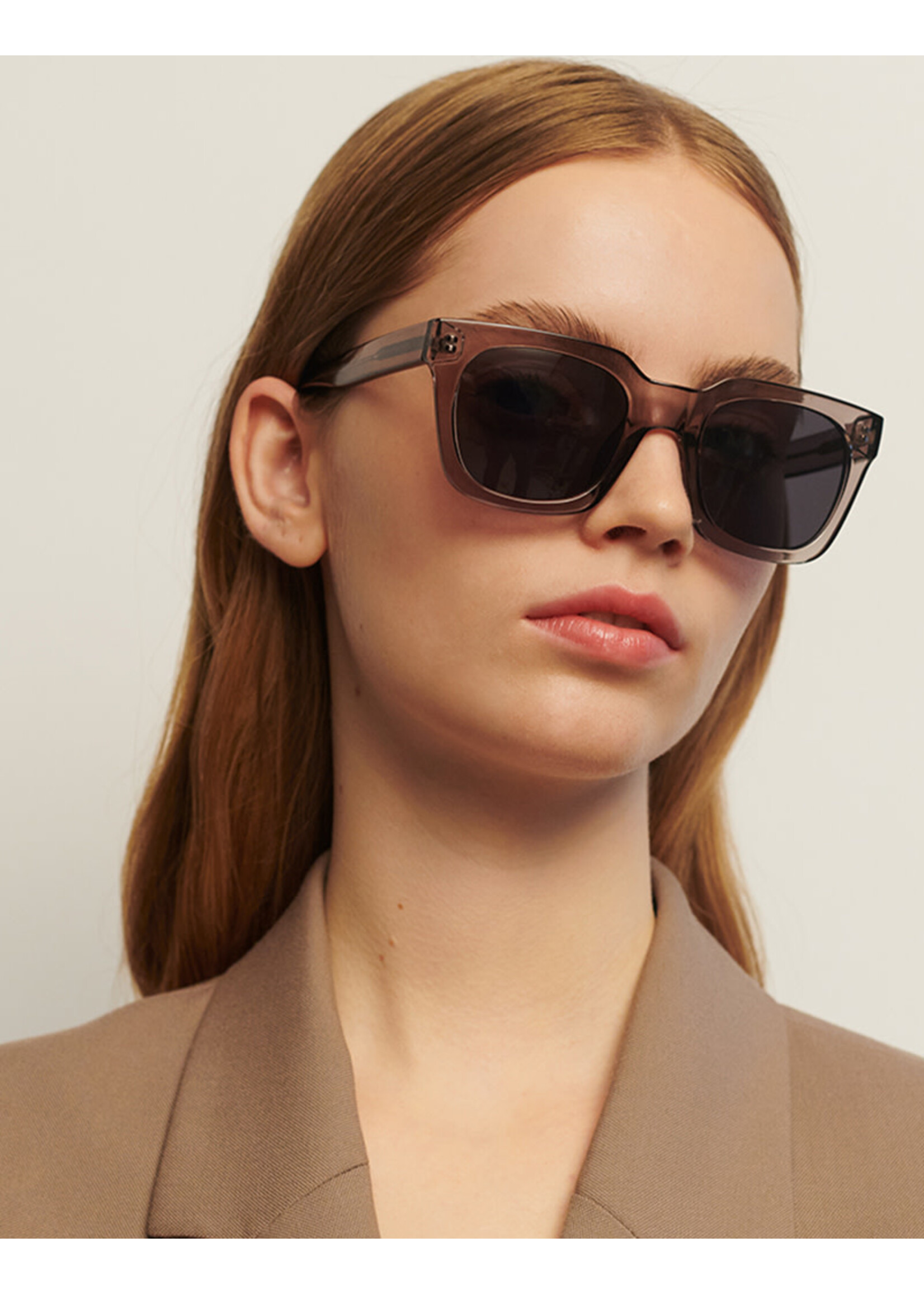 A.Kjærbede Zonnebril Nancy - Grey Transparent