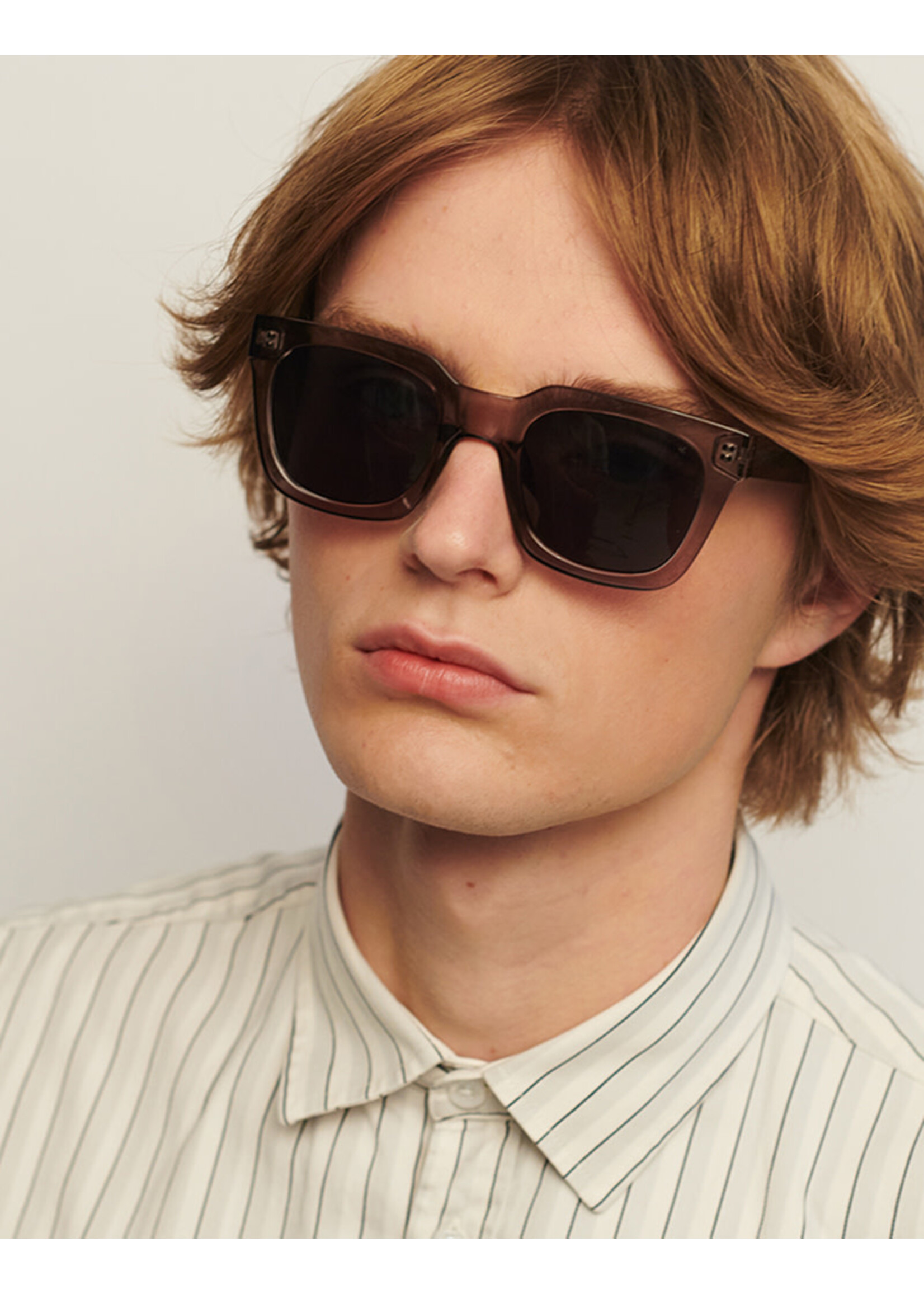 A.Kjærbede Zonnebril Nancy - Grey Transparent