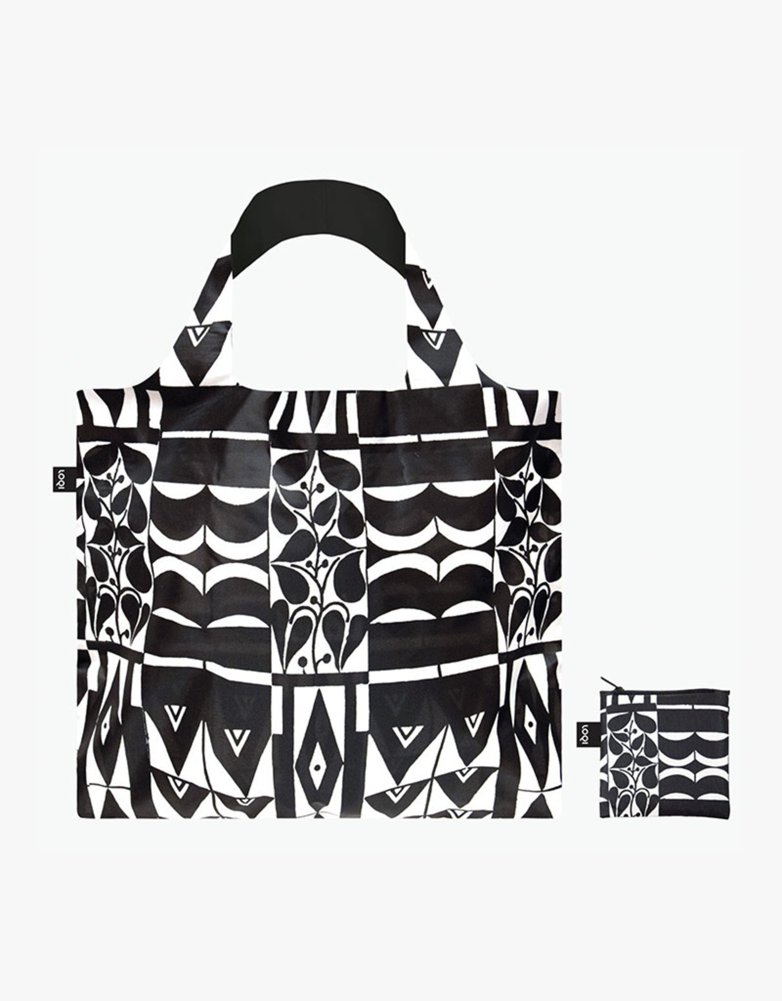 LOQI Shopping Bag - Josef Hoffmann - Fabric Pattern