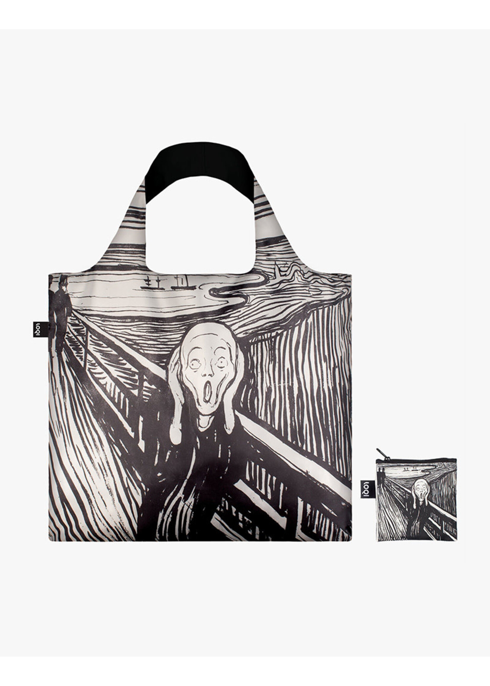 LOQI Shopping Bag | Edvard Munch - The Scream