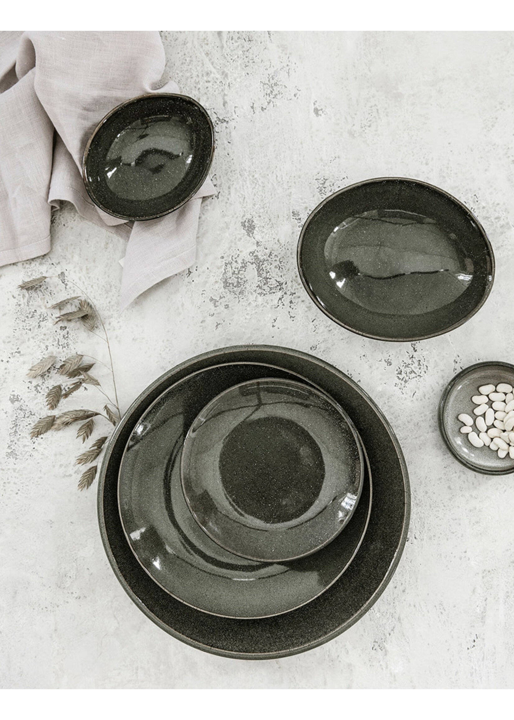 House Doctor Lake Plate Ø22 - Green