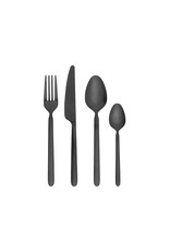 Blomus Stella Cutlery Set | Black