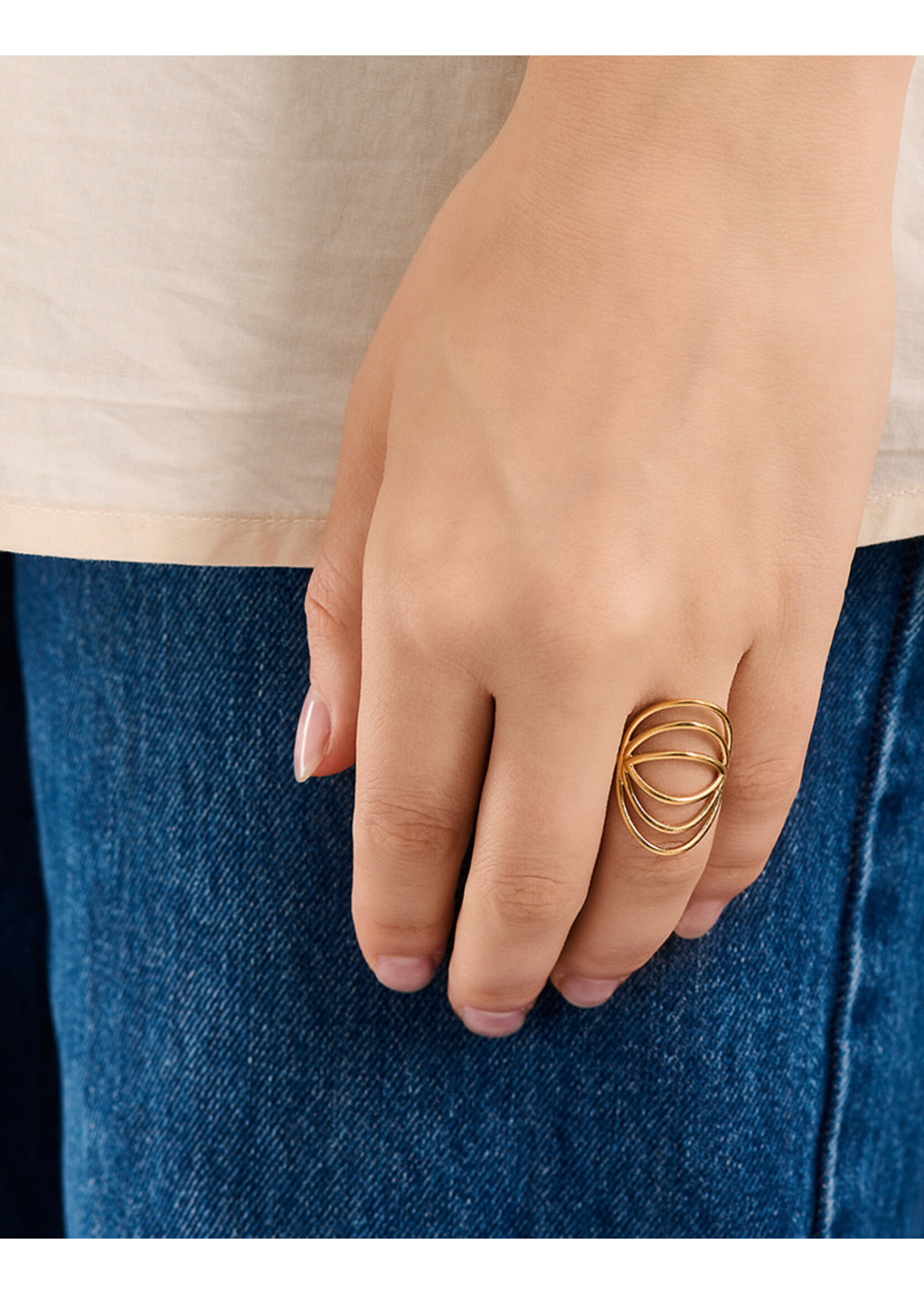 Pernille Corydon Ring Silhouette - 52