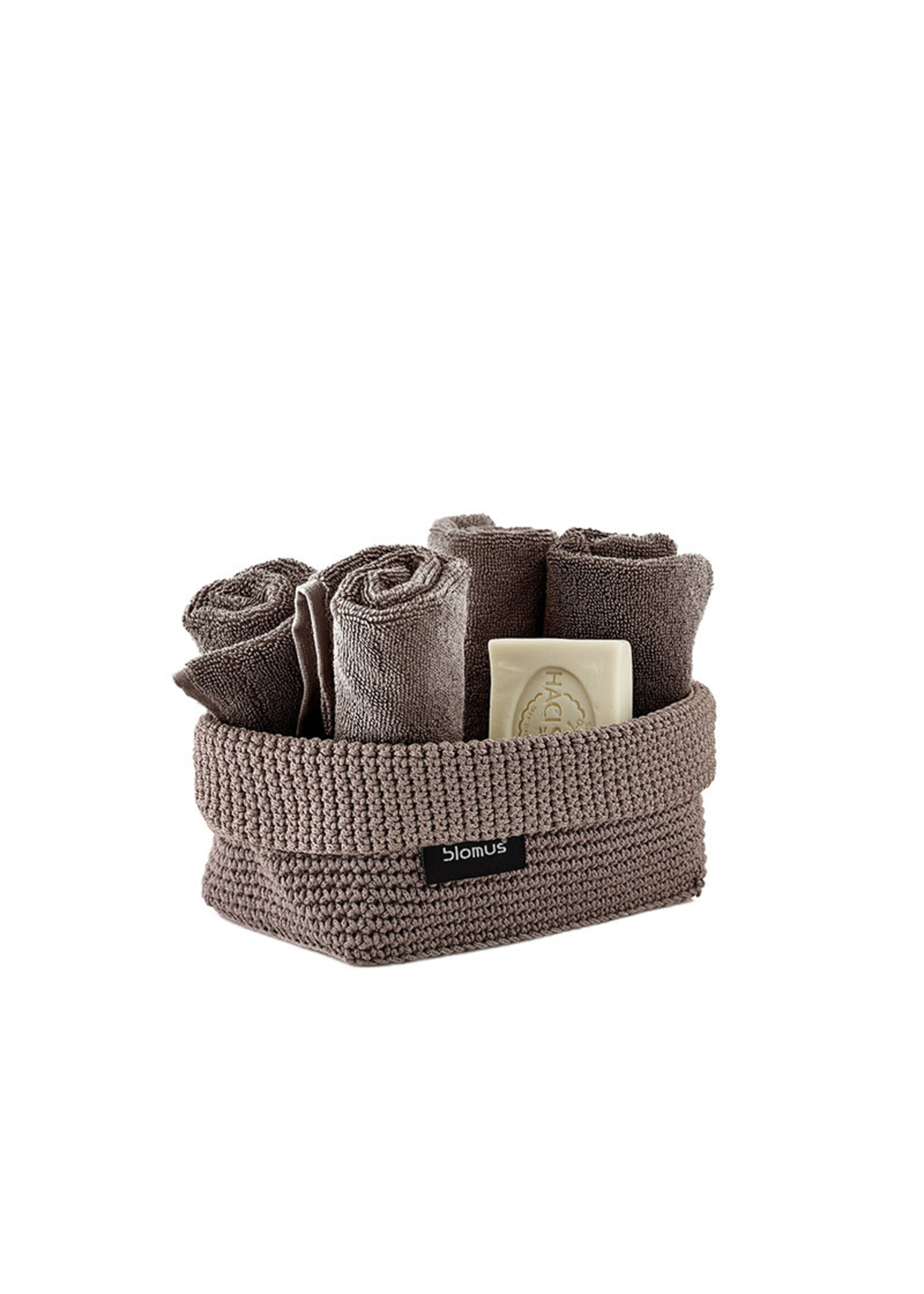 Blomus Tela Crochet Rope Basket L - Taupe