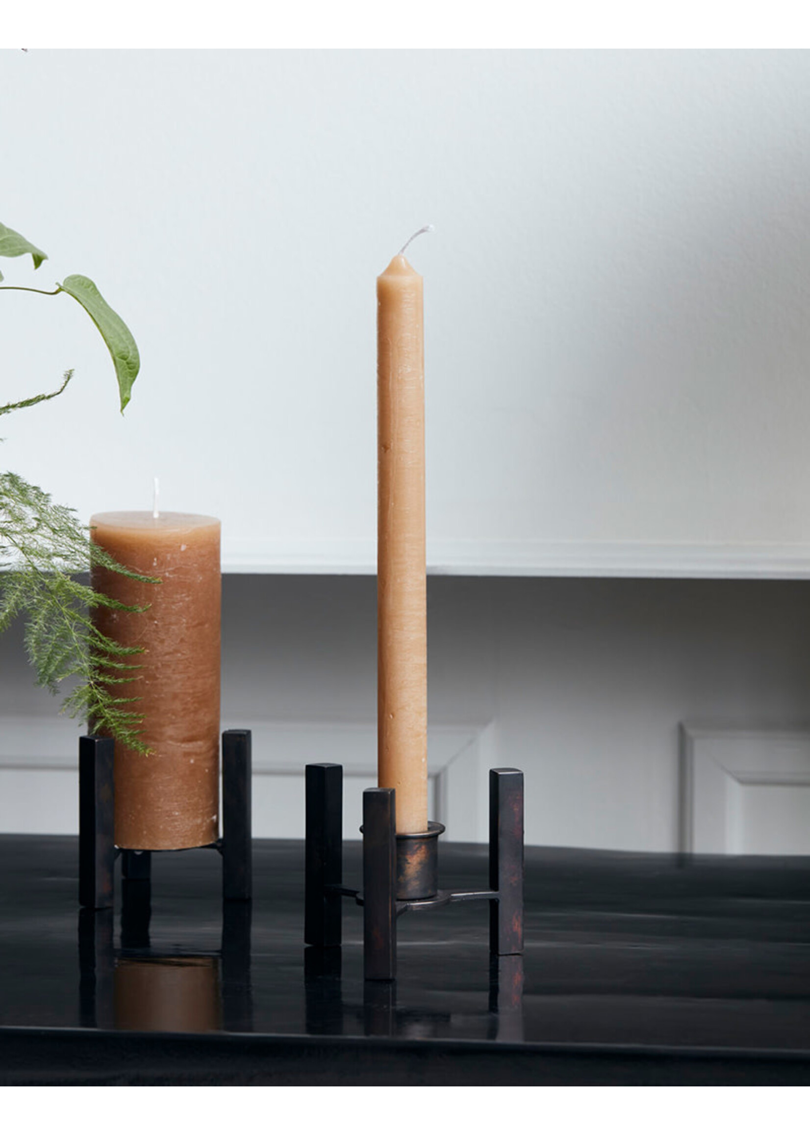 House Doctor Dinner Candle - 8 pcs - Camel
