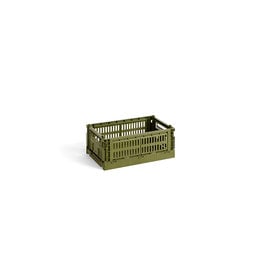 HAY Colour Crate S - Olive