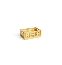 HAY Colour Crate S - Golden Yellow