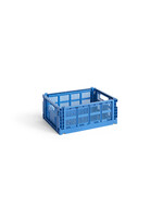 HAY Colour Crate M - Electric Blue