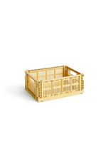 HAY Colour Crate M - Golden Yellow