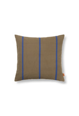 Ferm Living Grand Cushion | Olive/Bright Blue