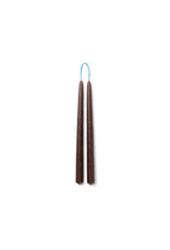 Ferm Living Dipped Candles | Brown