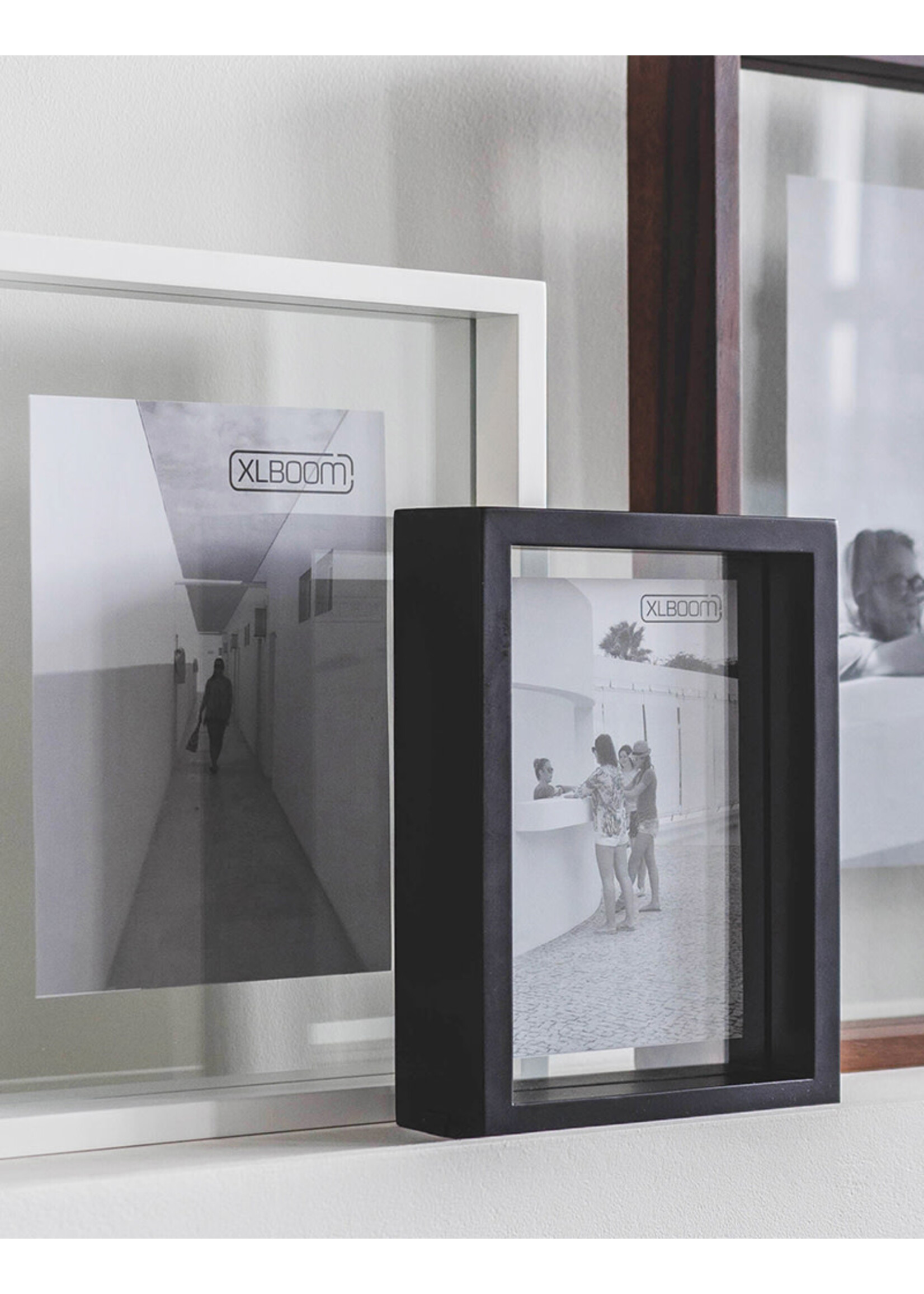 XLBoom Floating Box Photo Frame - 20 x 25 - Coffee Bean