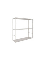 Present Time Level Wall Rack - Warm Grey