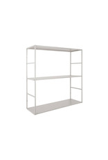 Present Time Level Wall Rack - Warm Grey