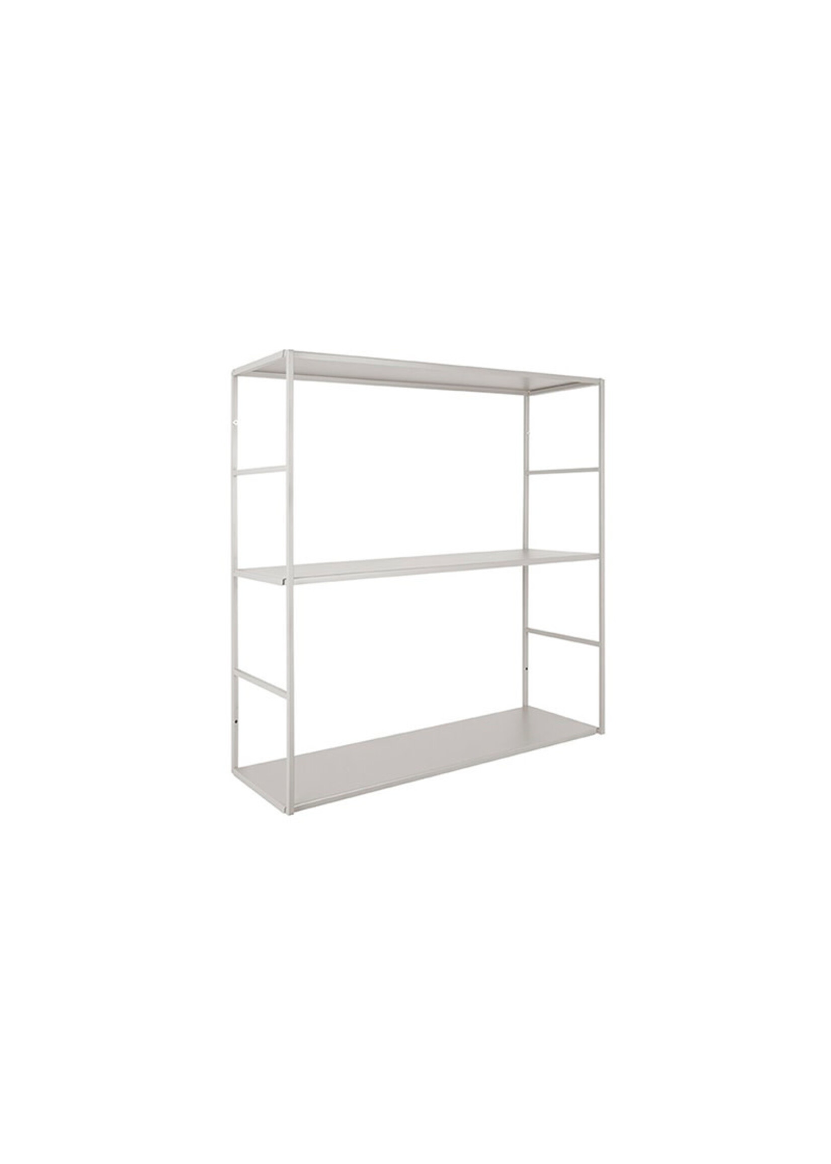 Present Time Level Wall Rack - Warm Grey