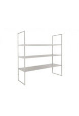 Present Time Level Wall Rack - Warm Grey