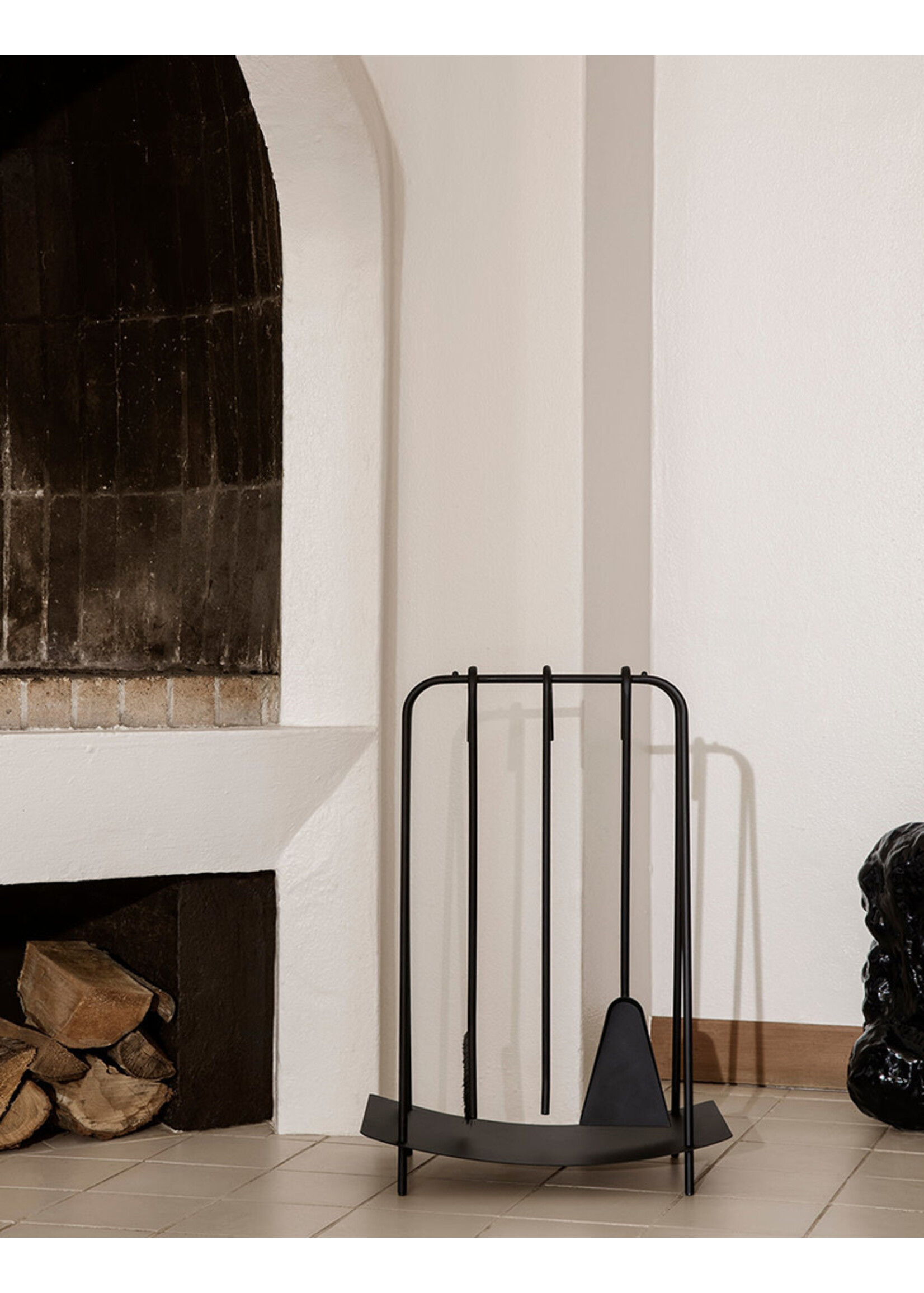 Ferm Living Port Fireplace Tools - Black