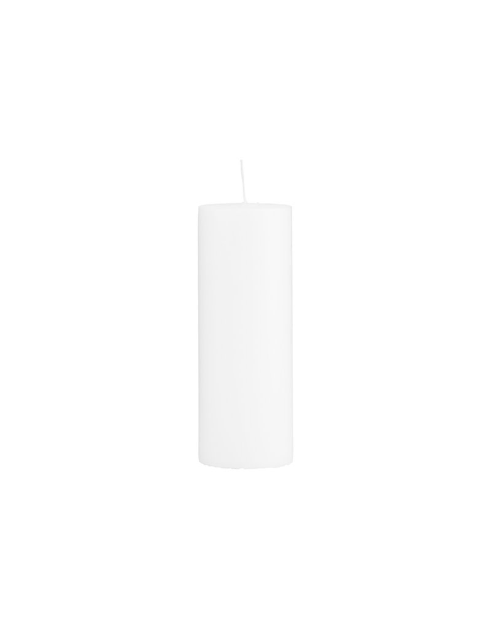 House Doctor Pillar Candle Ø7 H20 - White