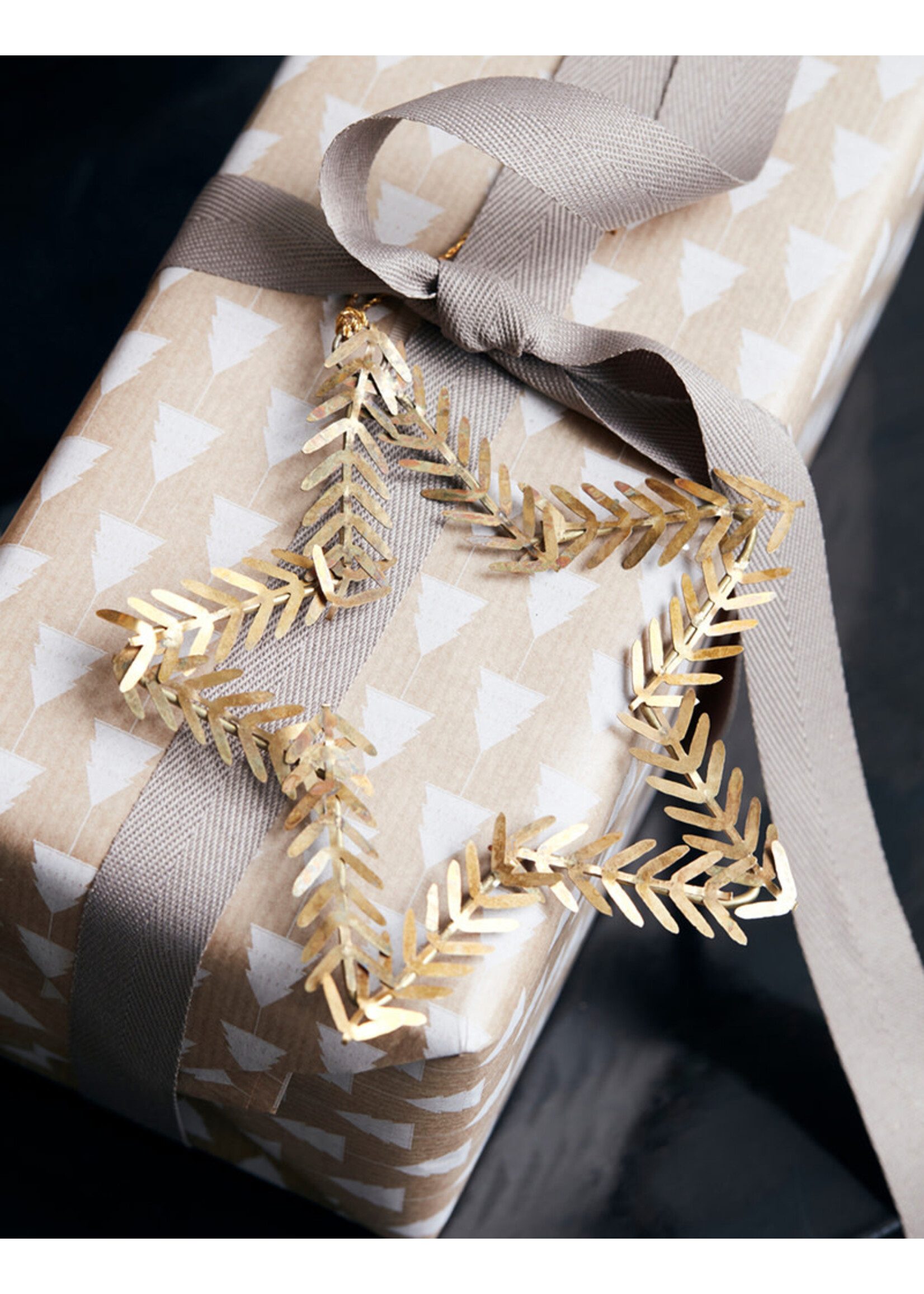 House Doctor Christmas Ornament - Lamet Star Brass