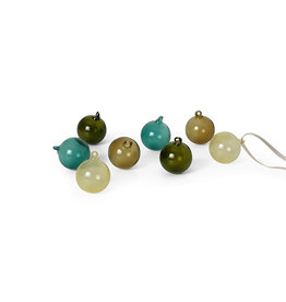 Ferm Living Glass Baubles - S - Set of 8