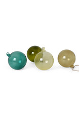 Ferm Living Glass Baubles - L - Set of 4