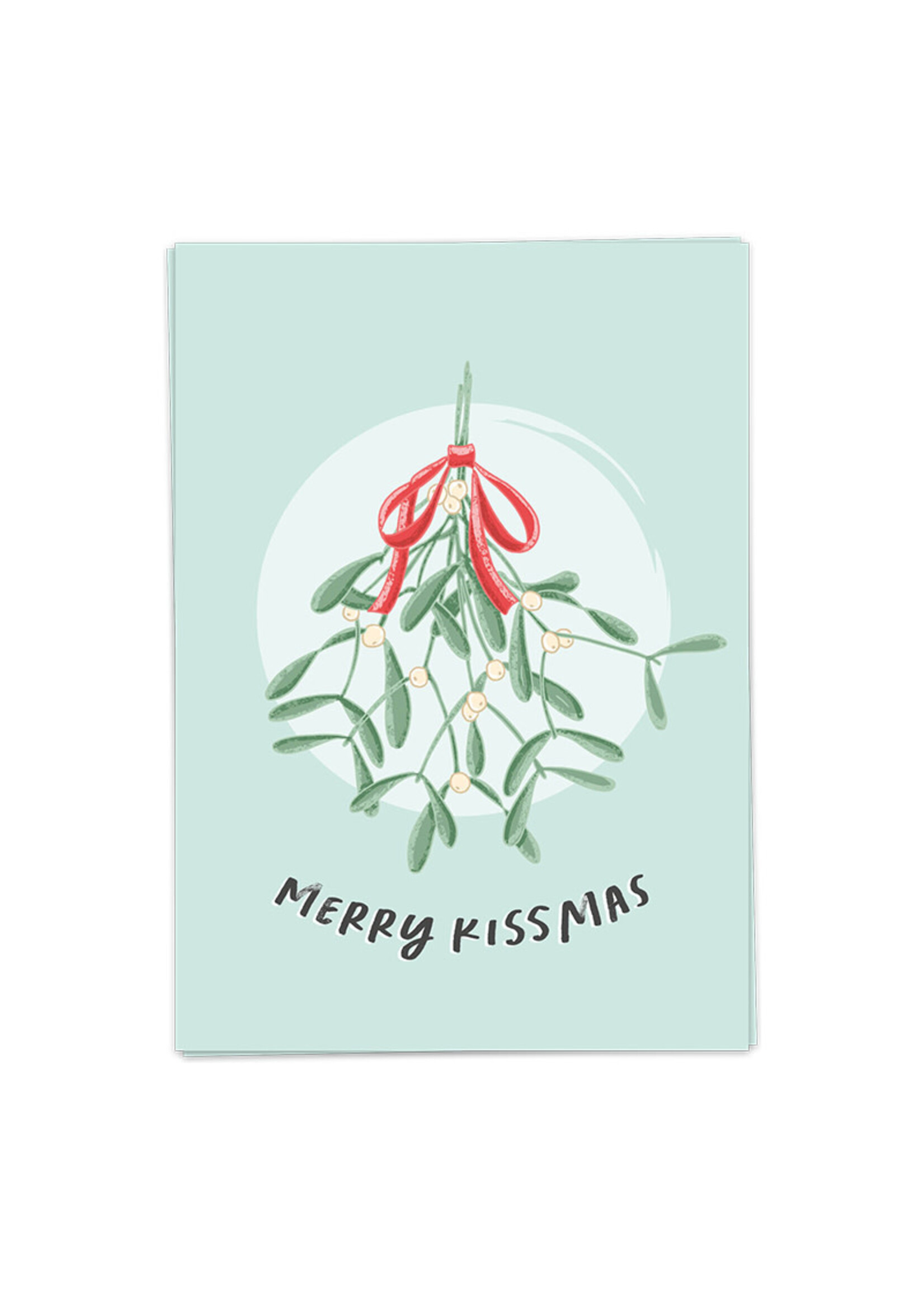 Kaart Blanche KB Merry Kissmas