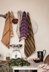 Ferm Living Hale Tea Towel - Sugar Kelp/Black