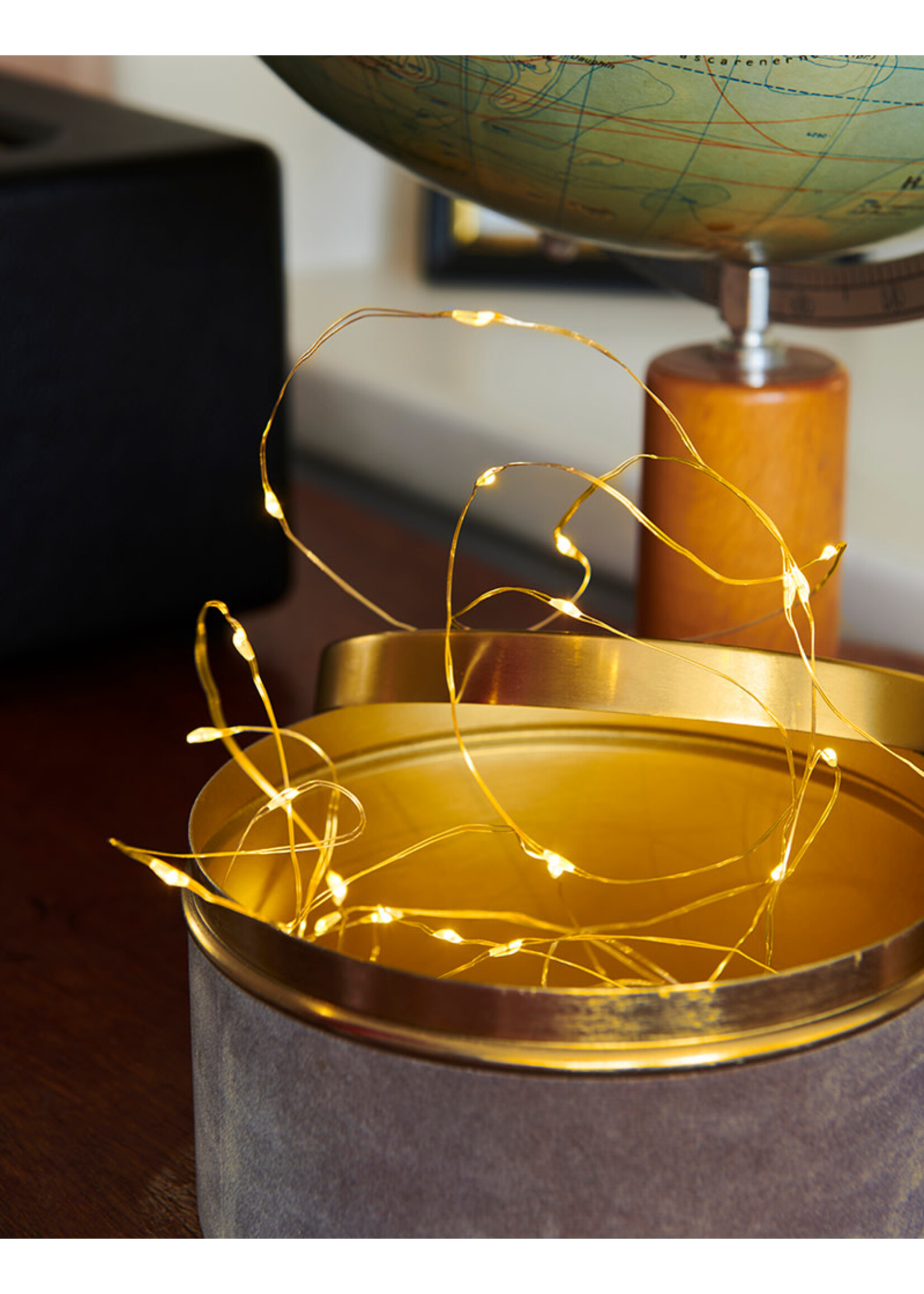 Sirius Knirke Lichtsnoer - 40L - Gold