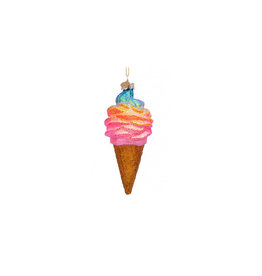 Vondels Glass Ornament - Ice Cream