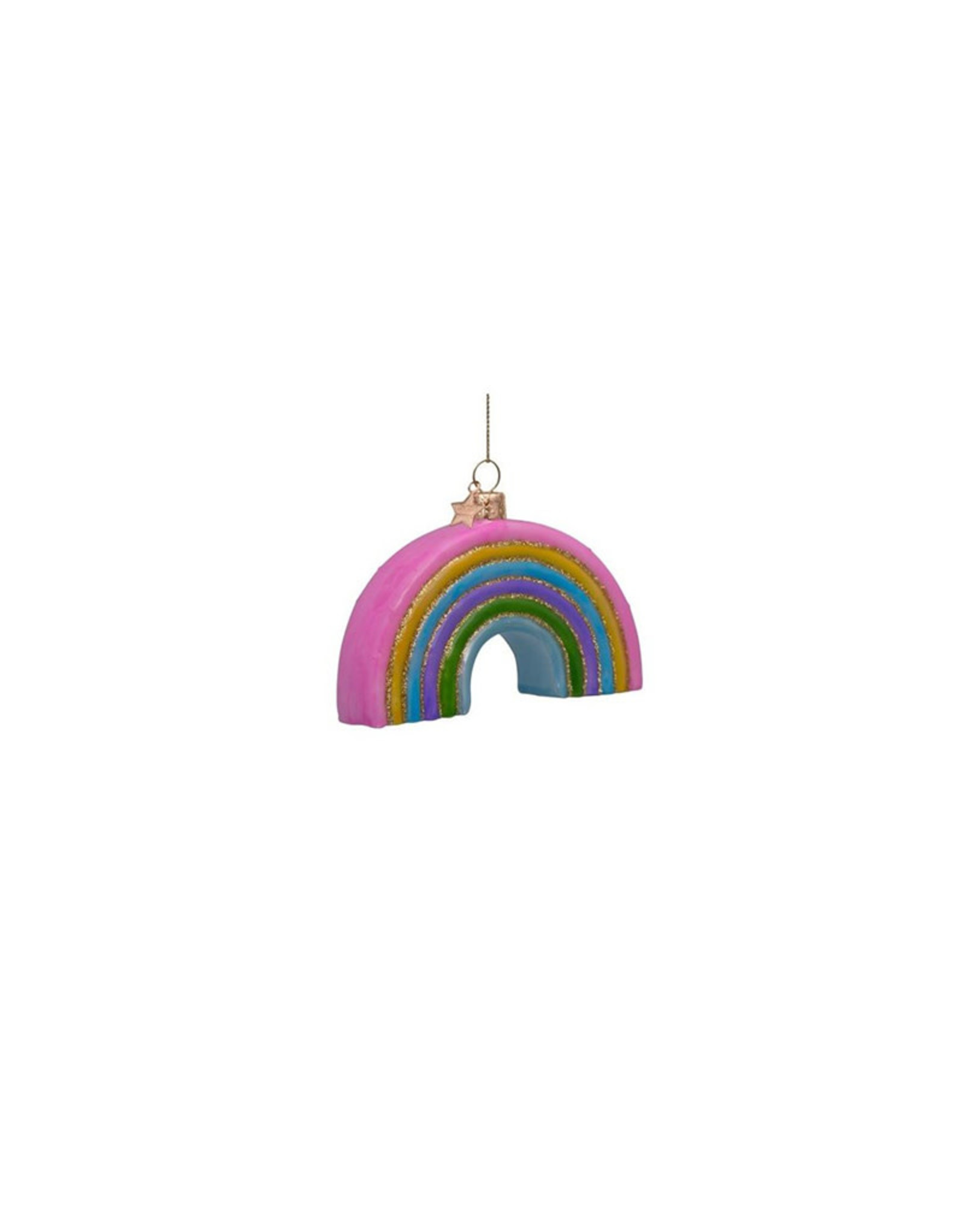 Vondels Glass Ornament - Rainbow