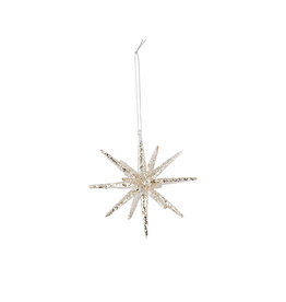 House Doctor Spike Ornament - L - Silver