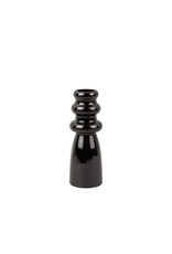 Present Time Sparkle Bottle Vase | Black