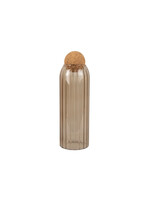 Present Time Gem Storage Jar - XL - Sand Brown